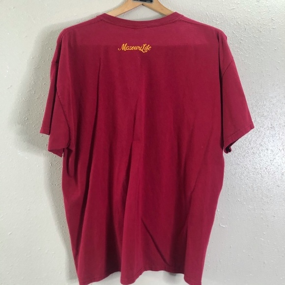 Missouri Life HOME TEE Gildan Size XL Red Men's - Picture 5 of 9